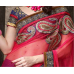 Magnificent Paisely Embroidered Lehenga Saree Magnificent Paisely Embroidered Lehenga Saree